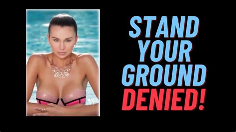 Stand Your Ground Denied In Florida