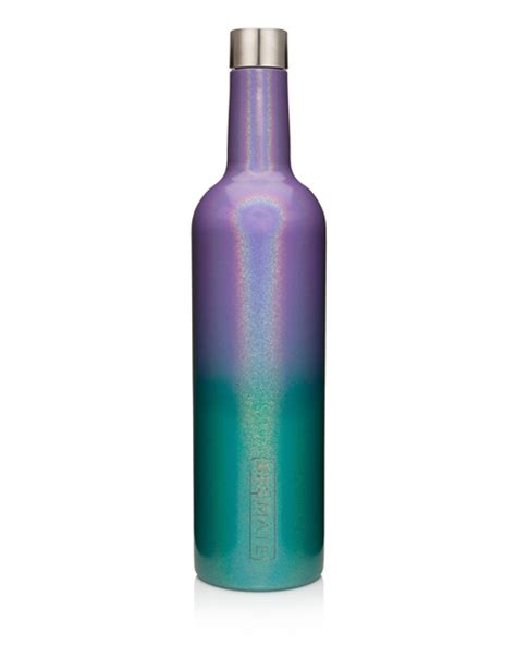 winesulator 2 uncork d xl wine glasses lid glitter mermaid ombré
