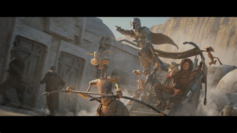 All Of The Concept Art From The End Credits Of The Book Of Boba Fett