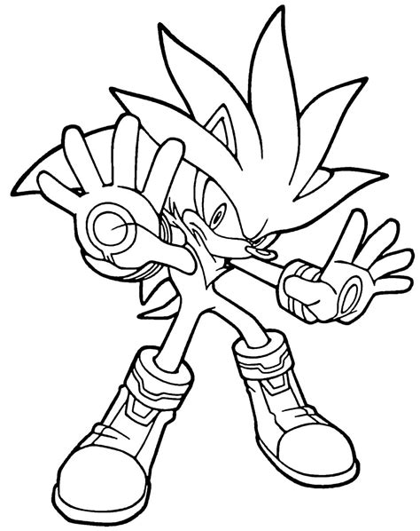 Desenhos Sonic Para Colorir E Imprimir
