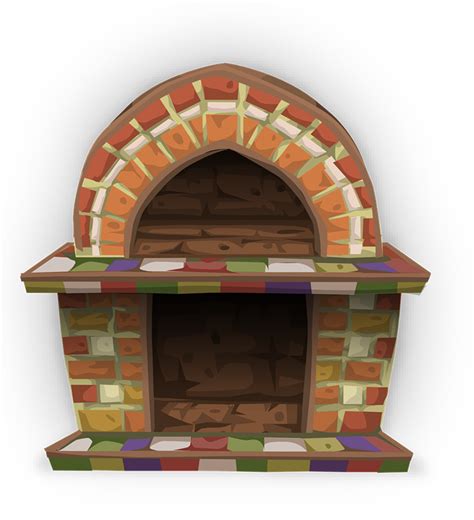Simply put, stone fireplaces consist of either manufactured or natural materials. Fireplace clipart 20 free Cliparts | Download images on ...