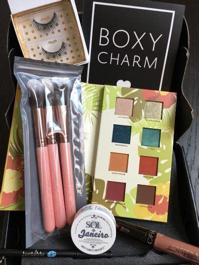 BOXYCHARM Subscription Review June 2018 Boxycharm Beauty Box