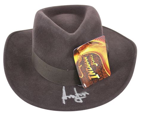 Harrison Ford Indiana Jones Authentic Signed Hat Autographed Bas