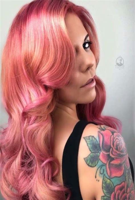pink lemonade wedding hair style fashion 2019 hair styles cool hair color long hair designs