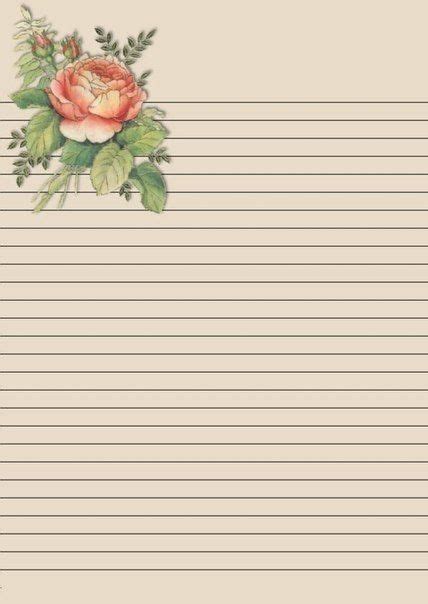 32 Best Pretty Lined Stationary Images Printable Stationery Writing