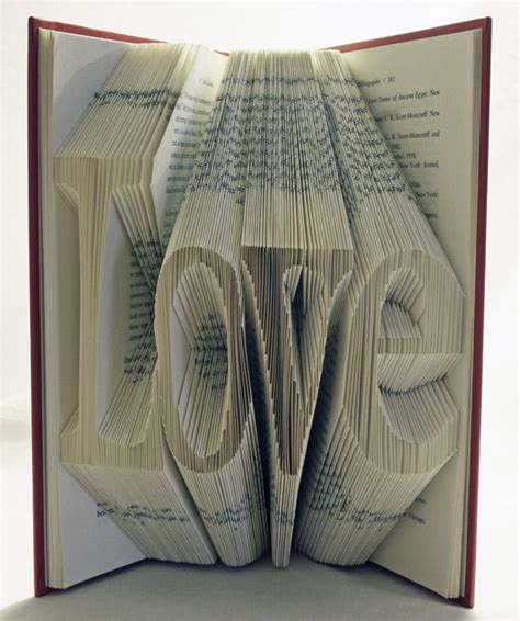 Continue to alternate the pages. Creative Book Folding Art from Isaac Salazar - Design Swan