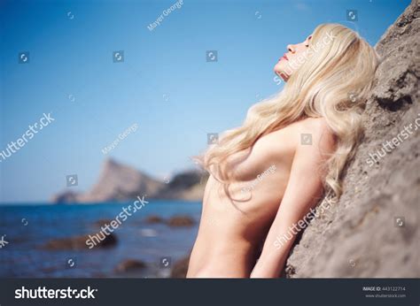 Portrait Beautiful Nude Blonde On Nudist Stock Photo Shutterstock