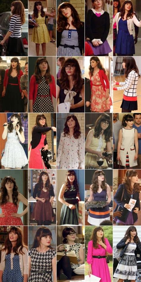 jess s 25 best outfits on new girl ranked 40 off