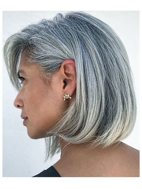 Pin By Marion On Grey Grace Long Gray Hair Grey Hair Color Silver