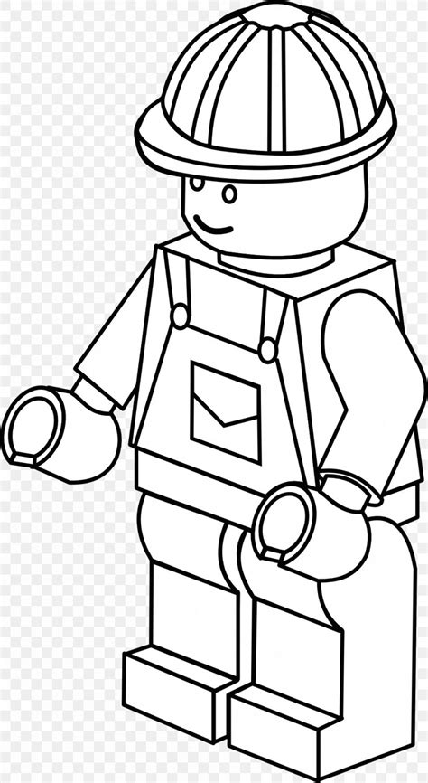 Colouring Pages Coloring Book Lego Minifigure Firefighter, PNG, 999x1827px, Colouring Pages