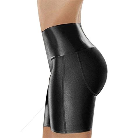 Women High Waist Body Shapers Butt Lifter Padded Control Panties Sexy Black Plus Size XL