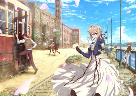 Violet Evergarden Cattleya Baudelaire Erica Brown Iris Cannary Claudia Hodgins And 1 More