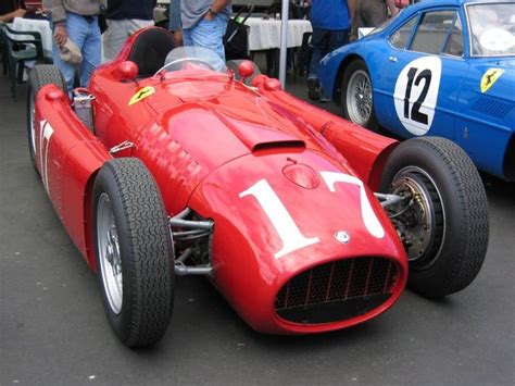 Ferrari Lancia D50 Fangio 1956 Voiture Vintage Ferrari Auto