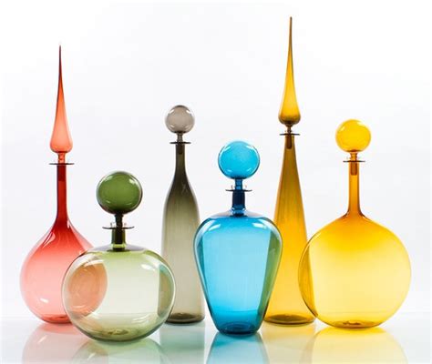 Items Similar To Photograph Of 6 Glass Multi Colored Bottles On Etsy