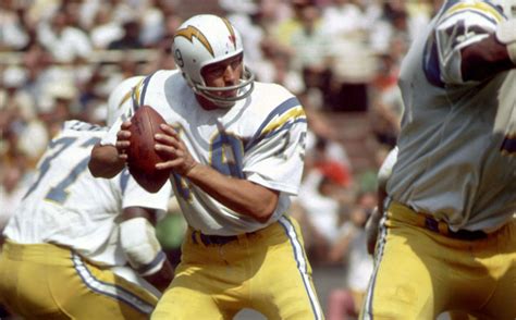 Johnny Unitas San Diego Chargers Touchdown Wire
