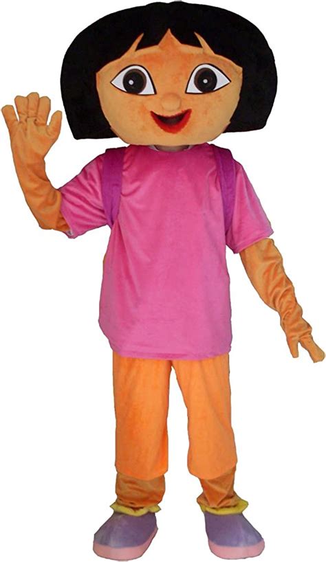 Amazon Wholesale Price Dora Adult Mascot Costume Fancy Dress