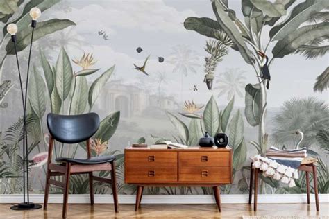 Botanical Wall Murals Fit For A Castle