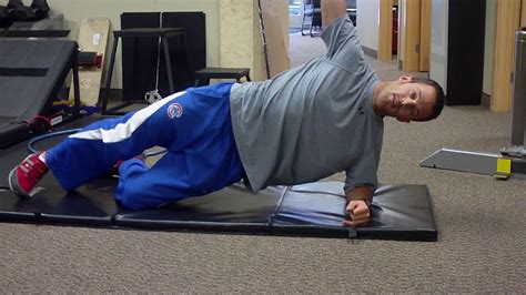 Core Side Plank Kneeling With Dynamic Hip Abduction Youtube