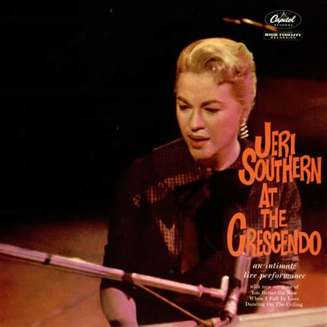 Jeri Southern Jeri Southern At The Crescendo UK vinyl LP album (LP