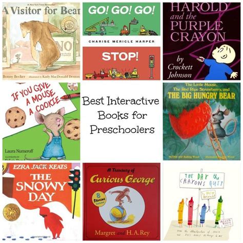 Best Read Aloud Books For Preschoolers Interactive Books For