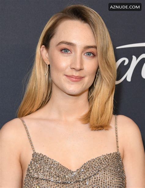Saoirse Ronan Braless At The 77th Annual Golden Globe Awards At Hotel Beverly Hilton In Beverly