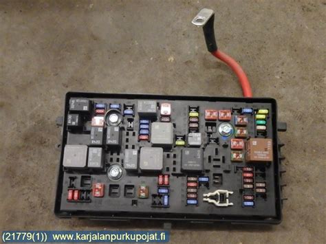 Fuse Box Electricity Central 13222782 Chevrolet Cruze 2012