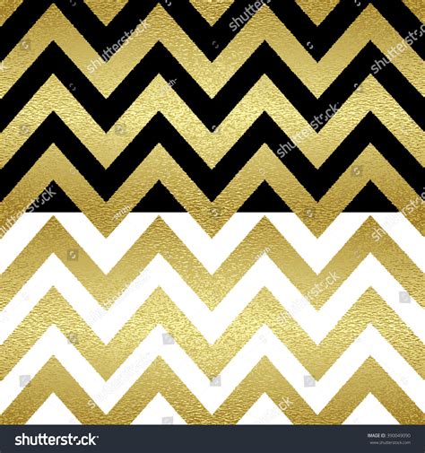Pattern In Zigzag Classic Chevron Seamless Pattern Gold Zigzag Stock