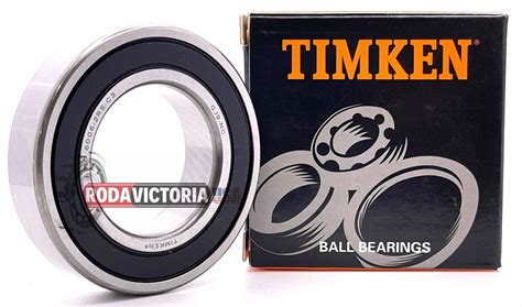 Timken 6302 2rsc3 Deep Groove Ball Bearing Rubber Sealed 15x42x13mm