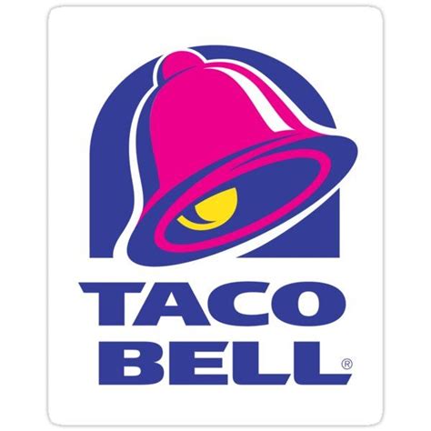 Taco Bell Logo Sticker By Jhernand Taco Bell Logo Taco Bell Bell Logo