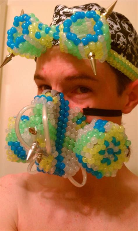 This is just the way i do it. Newest Kandi Gas mask and goggle set by halodiablo on ...
