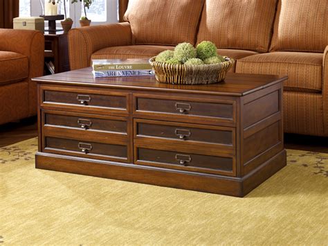 Solid teak wood with a natural finish. 50 Best Collection of Solid Oak Coffee Table With Storage ...