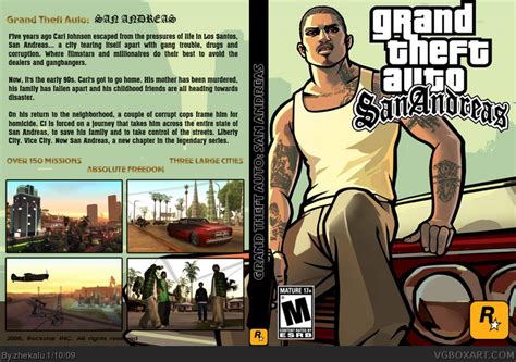 Grand Theft Auto San Andreas Pc Box Art Cover By Zhekalu