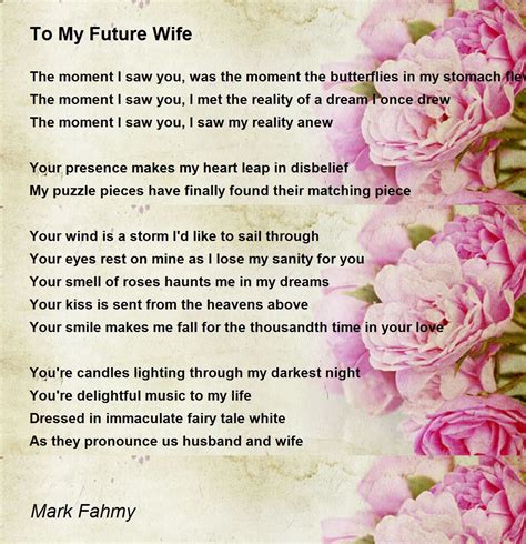 Future Wife Poems