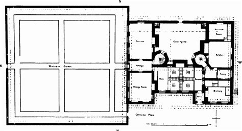 19th Century Manor House Floor Plans