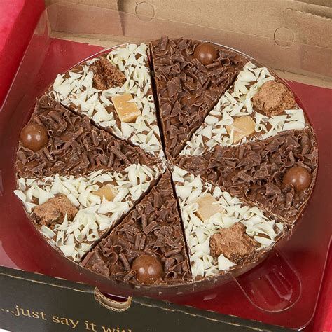 Double Delight Chocolate Pizza The Gourmet Chocolate Pizza Co