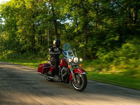 New 2021 Harley Davidson Road King Billiard Red Motorcycles In Logan