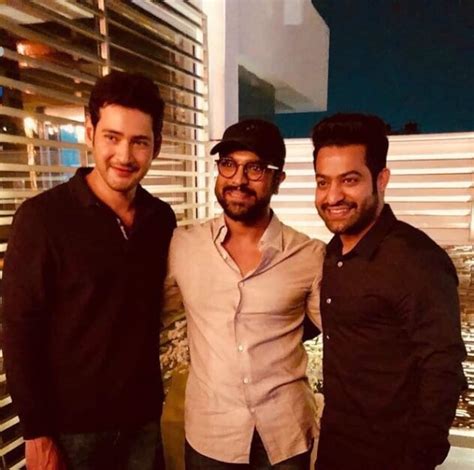 Picture Perfect When Mahesh Babu Ram Charan And Jr Ntr Were Captured
