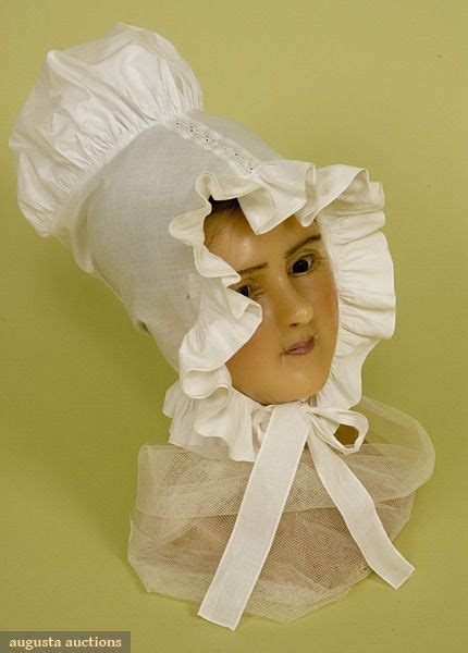 1700s Silk Bonnet The Hat Pinterest Silk Headgear And Green Silk