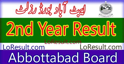 Bise Abbottabad Board 2nd Year Result 2024 Check Biseatd Results Online