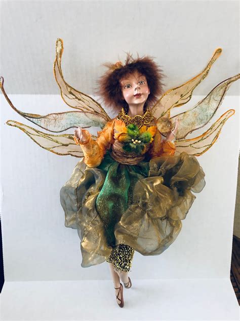 Autumn Magic Pixie Fairy Doll Lovely Doll Etsy