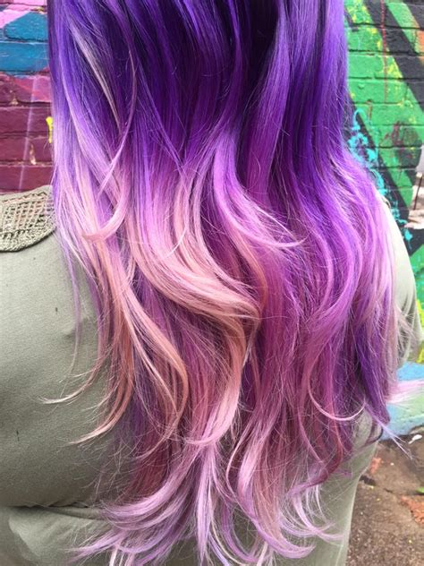 Beautiful Purple Ombre Hair Colors Hair Colors Ideas