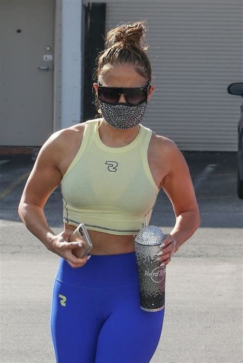 Jennifer Lopez In Tights Arrives At A Gym In Miami 12232020 Hawtcelebs