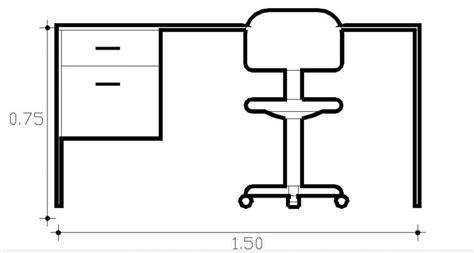 Office Desk And Chair Elevation Block Drawing Details Dwg File Cadbull