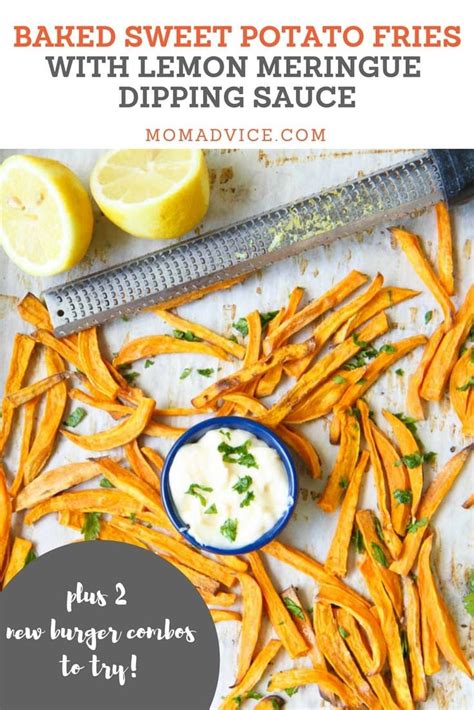 While cooking sweet potatoes, keep in mind: Baked Sweet Potato Fries With Lemon Meringue Dipping Sauce | Recipe | Sweet potato fries baked ...