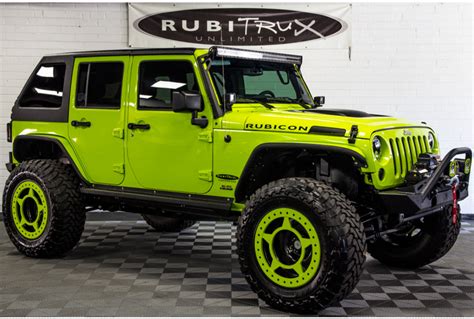 2017 Jeep Wrangler Rubicon Unlimited Hyper Green