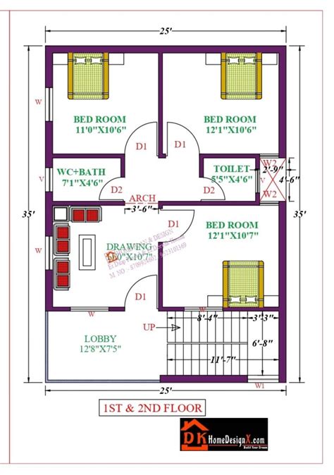 25x35 Affordable House Design Dk Home Designx