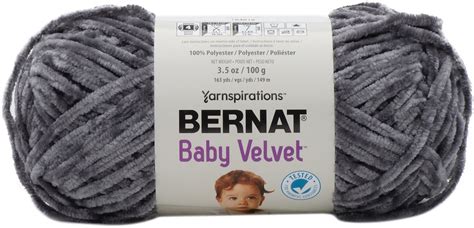 Bernat Baby Velvet Yarn Vapor Gray Michaels