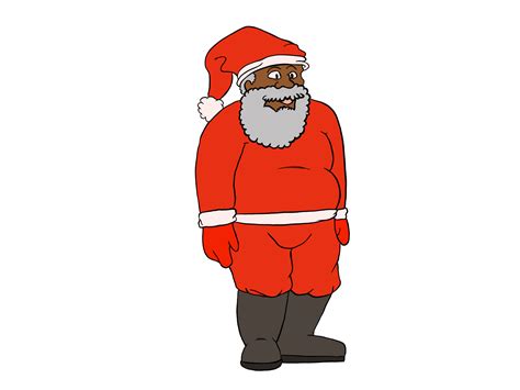 Black Santa by Ardhamon on Newgrounds