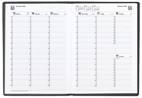 Timesystem A4 Wochen Tischkalender 2021 Offizieller Timesystem Shop