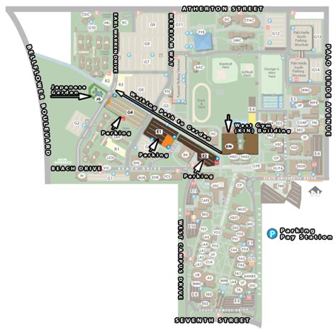 Csulb Campus Map